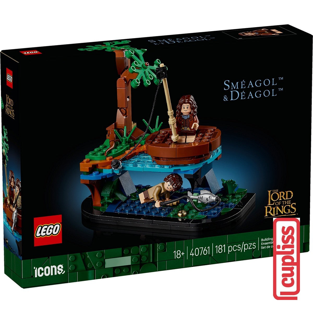 LEGO Icons 40761 The Lord of the Rings Smeagol and Deagol
