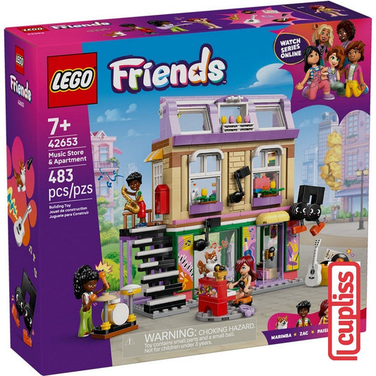 LEGO Friends 42653 Music Shop Apartment
