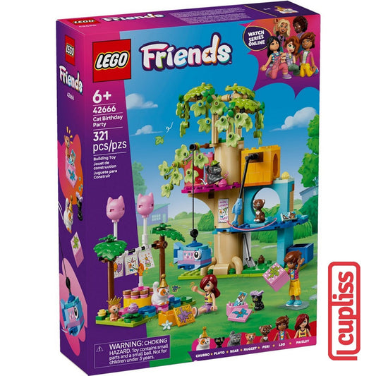LEGO Friends 42666 Cat Birthday Party
