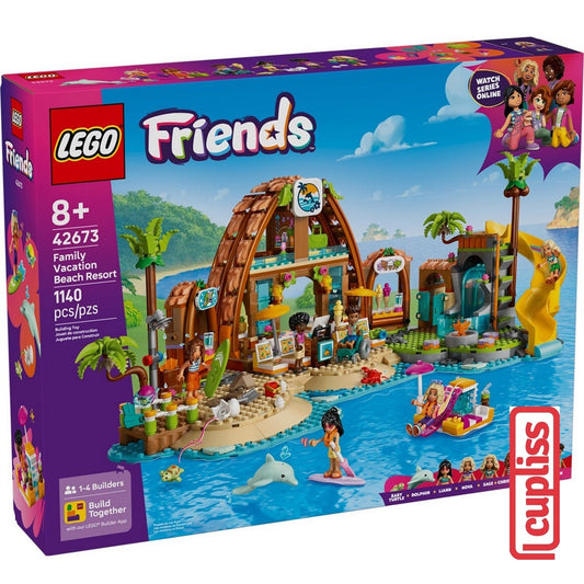 LEGO Friends 42673 Family Vacation Beach Resort