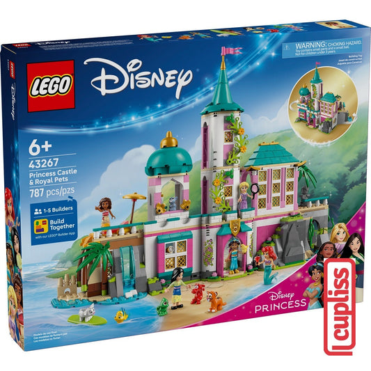 LEGO Disney 43267 Princess Castle and Royal Pets