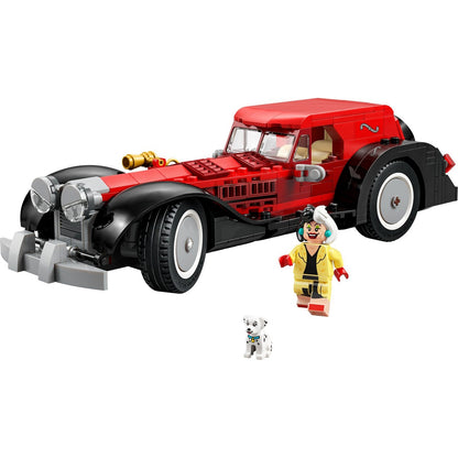 LEGO Disney 43277 Cruella De Vil Car Dalmatian