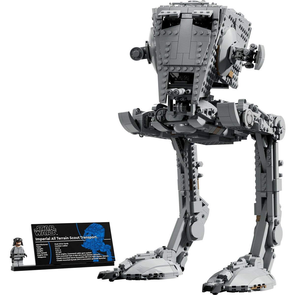 LEGO Star Wars 75417 AT-ST Figure Mainan Anak Balok