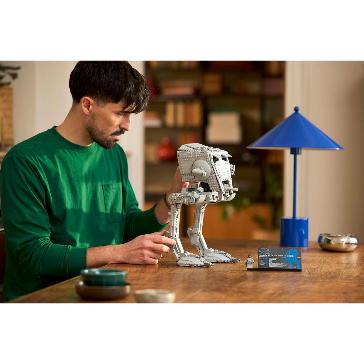 LEGO Star Wars 75417 AT-ST Figure Mainan Anak Balok