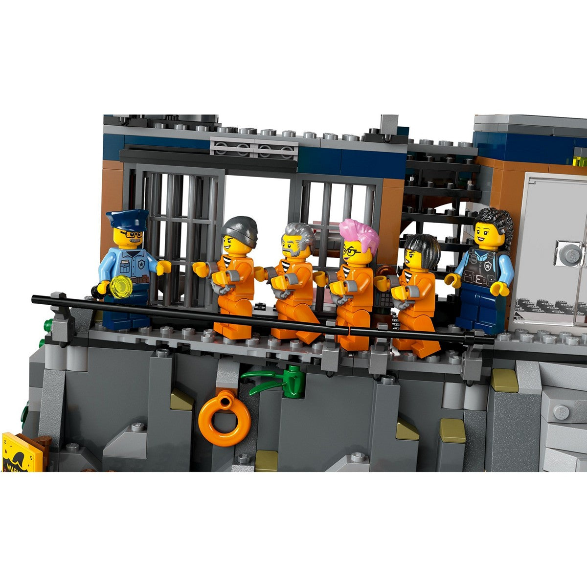 BAD BOX LEGO City 60419 Police Prison Island