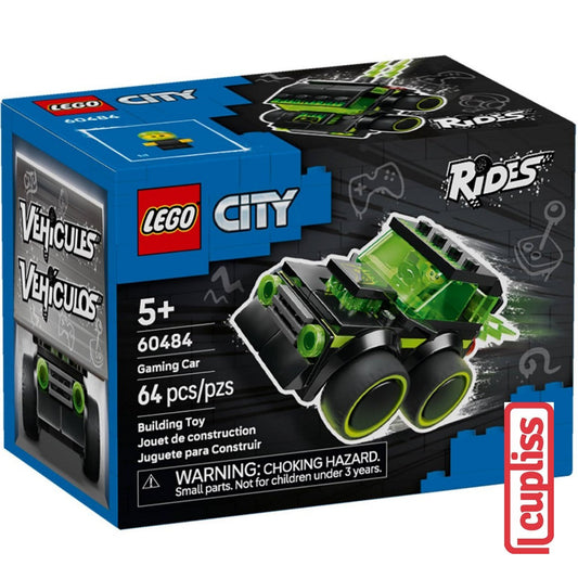 LEGO City 60484 Rides Gaming Race Car