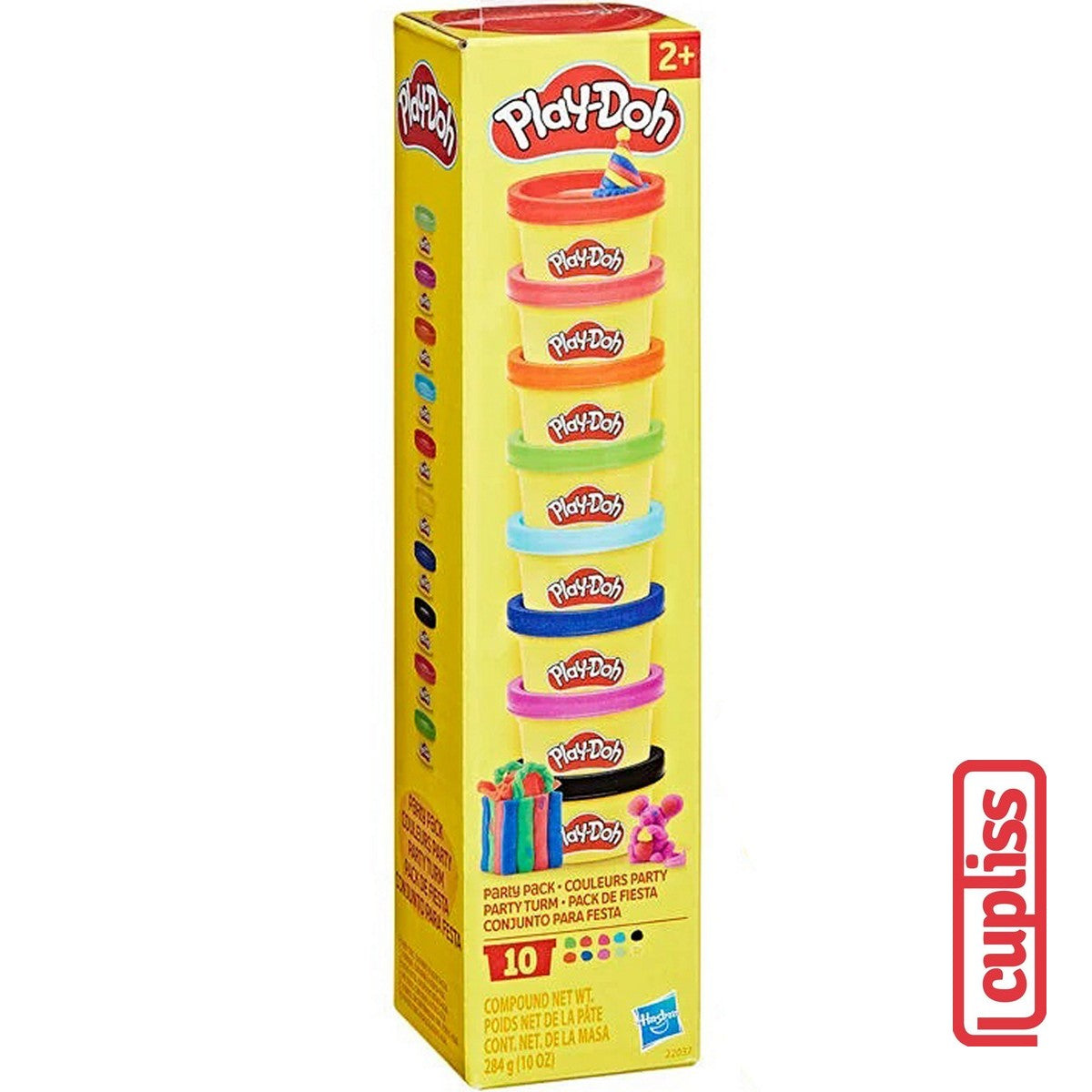 Original Play Doh Party Pack  10 warna cans 22037