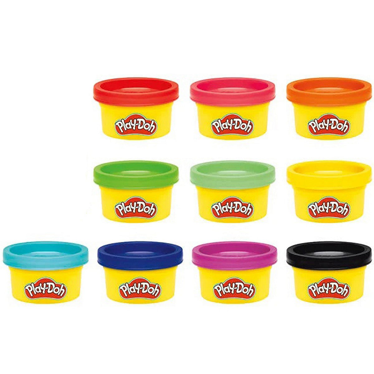 Original Play Doh Party Pack  10 warna cans 22037
