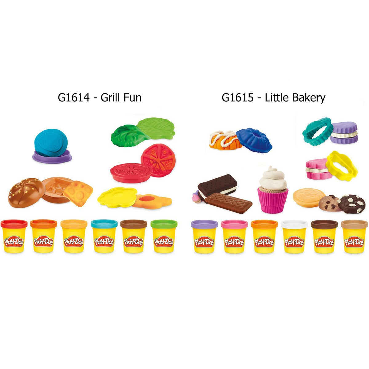 Play Doh Food Shapes Hasbro Playdoh G1609 Mainan Doh