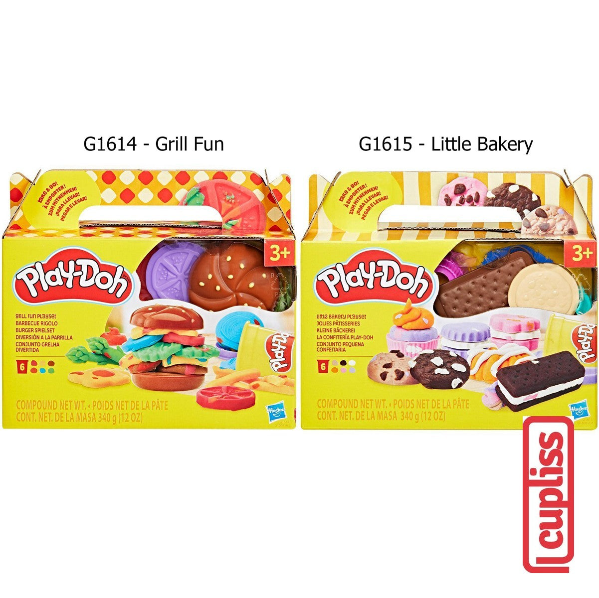 Play Doh Food Shapes Hasbro Playdoh G1609 Mainan Doh