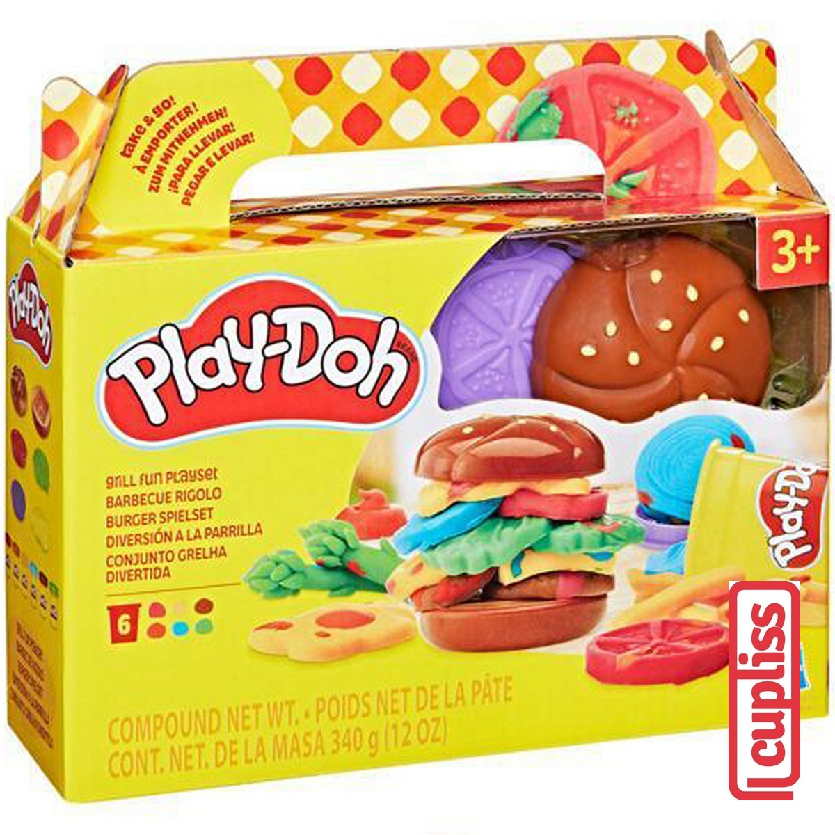 Play Doh Food Shapes Hasbro Playdoh G1609 Mainan Doh