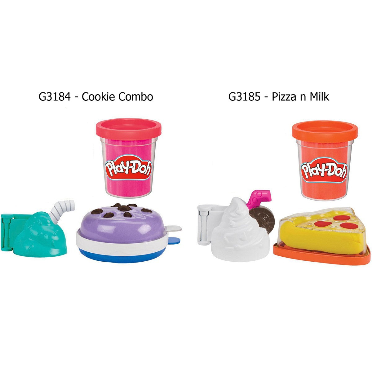 Play Doh Treats to Go Hasbro Playdoh G2303 Mainan Doh G3184 G3185