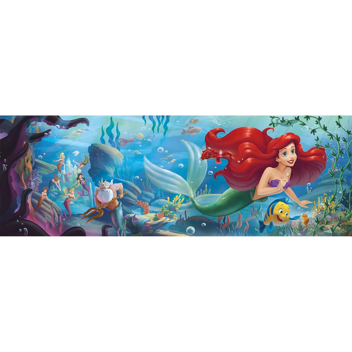 Clementoni 39658 Disney Princess - 1000 pcs Puzzle 2D Panorama