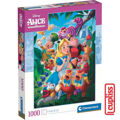 Clementoni 39673 Disney Alice in Wonderland - 1000 pcs Puzzle 2D Panorama