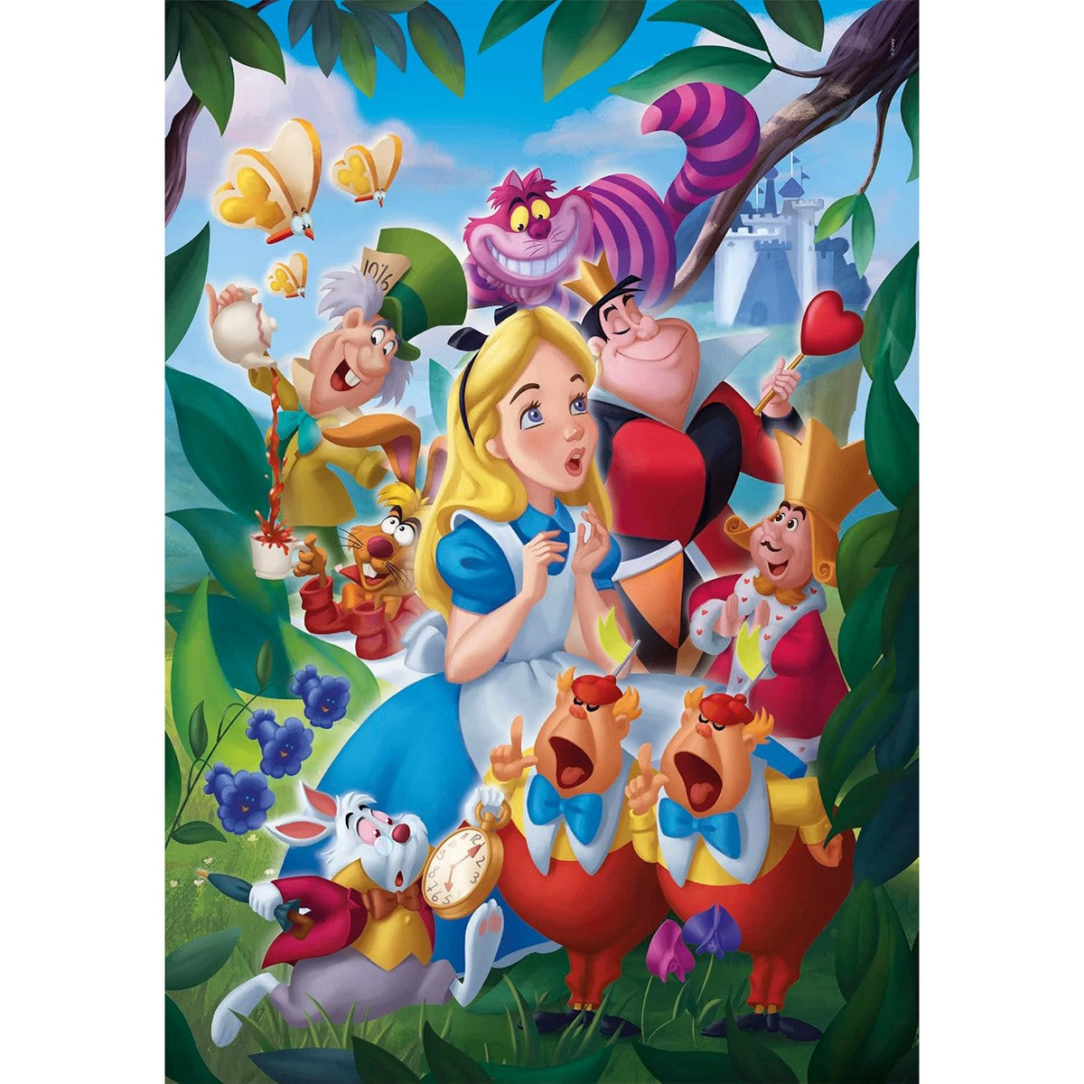 Clementoni 39673 Disney Alice in Wonderland - 1000 pcs Puzzle 2D Panorama