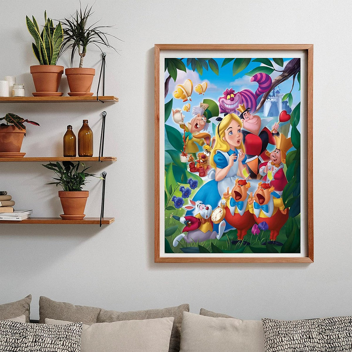 Clementoni 39673 Disney Alice in Wonderland - 1000 pcs Puzzle 2D Panorama