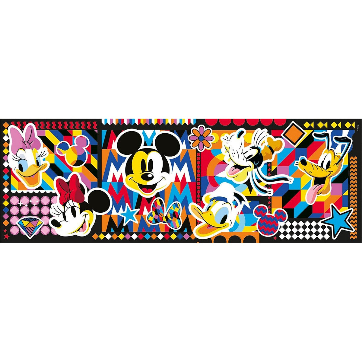 Clementoni 39835 Disney Mickey Mouse Collection - 1000 pcs Puzzle 2D Panorama