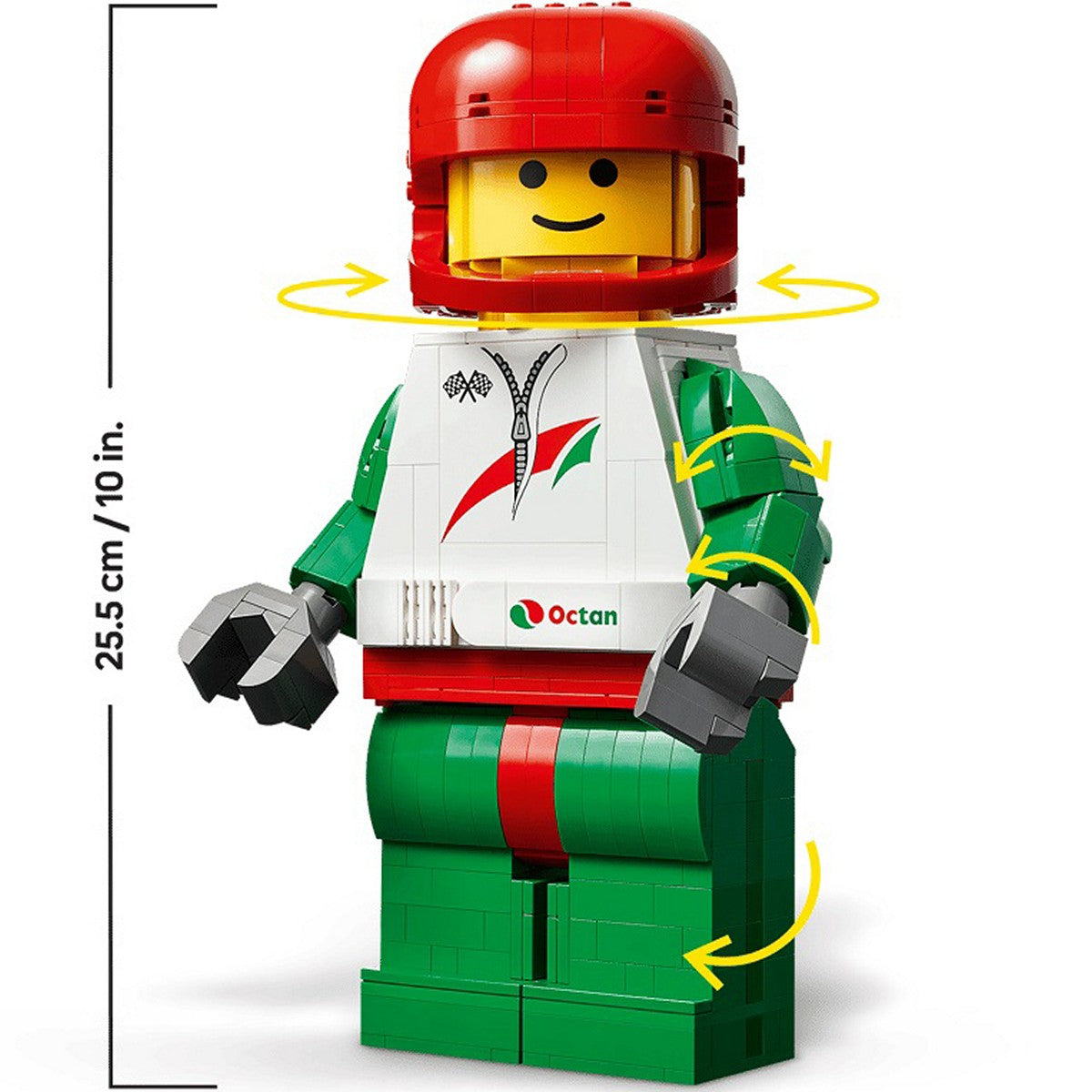 LEGO Icons 40819 Up Scaled Racing Driver Minifigure