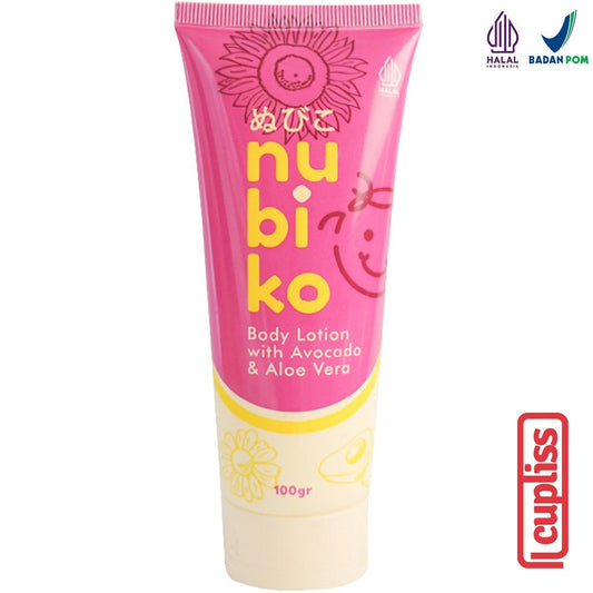 Nubiko 100ml Hydra Gentle Body Lotion Avocado Oil Shea Butter Pelembab Kulit Anak Bayi