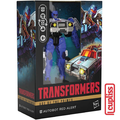 Hasbro Transformers G1008 Autobot Red Alert Voyager Class Age of The Primes Series G0473