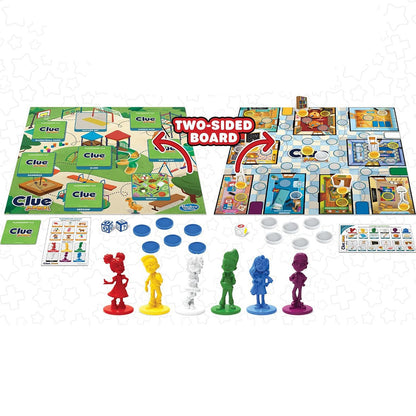 Hasbro Board Game F6419 Cluedo Junior Clue Do Strategy Permainan Papan