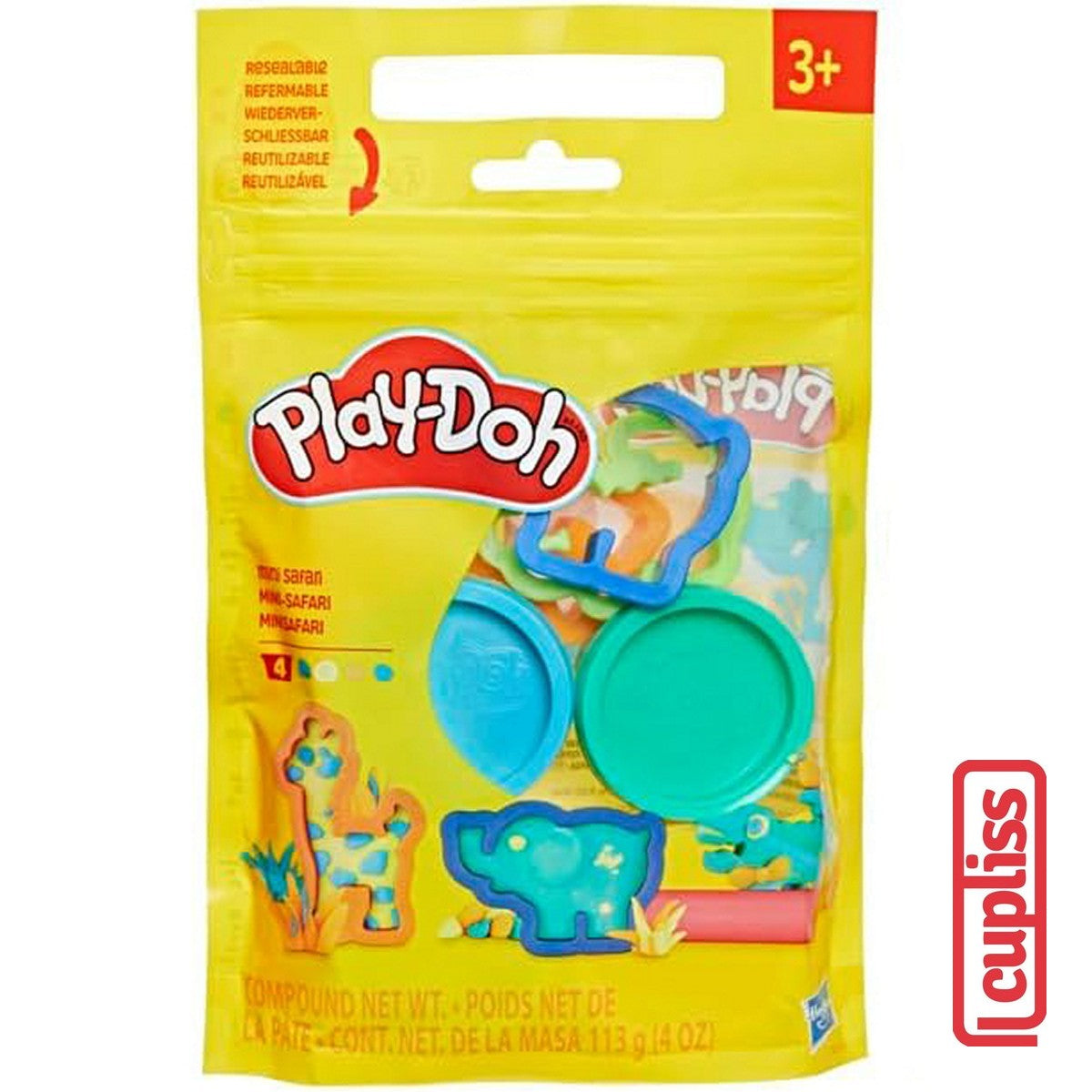 Play Doh Mini Safari Animal Hasbro G0543 Playdoh