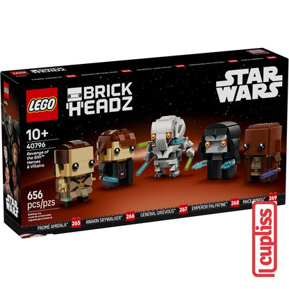 LEGO Brickheadz 40796 Revenge of the Sith Heroes & Villainsq