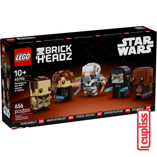 LEGO Brickheadz 40796 Revenge of the Sith Heroes & Villainsq