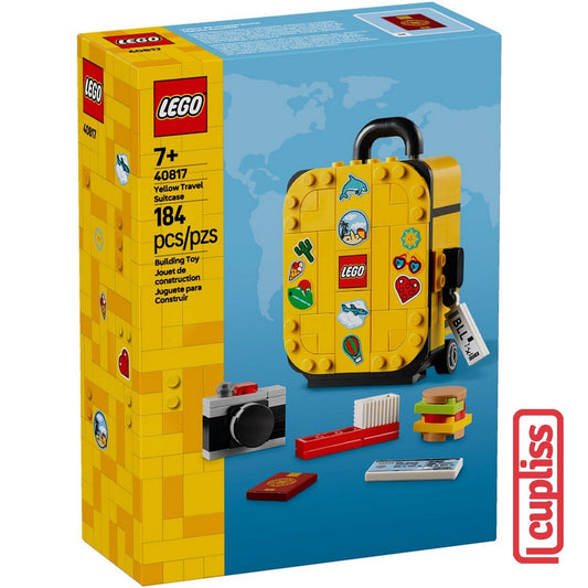 LEGO Seasonal 40817 Yellow Travel Suitcase
