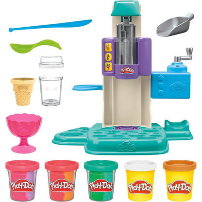 Play Doh Rainbow Swirl Ice Cream Hasbro G0028 Playdoh