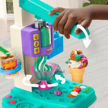 Play Doh Rainbow Swirl Ice Cream Hasbro G0028 Playdoh