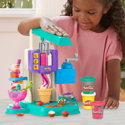 Play Doh Rainbow Swirl Ice Cream Hasbro G0028 Playdoh