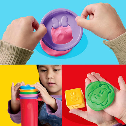 Play Doh Disney JR Happy Stackable Mickey Hasbro G2322 Playdoh