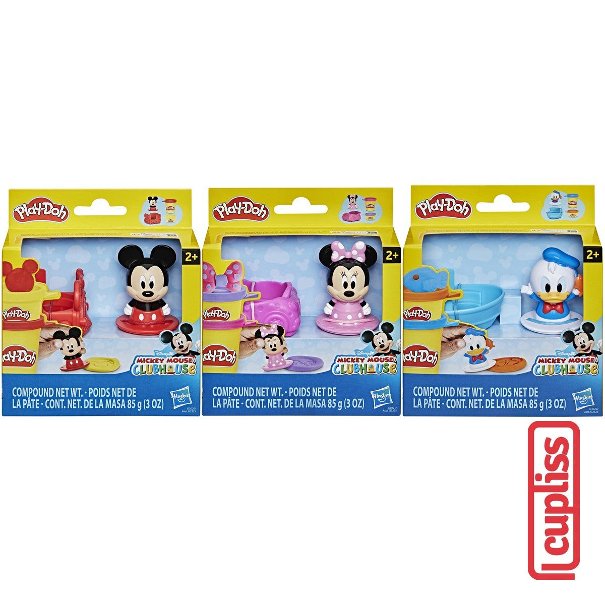Play Doh Disney JR G2325 Stamp and Go Hasbro Playdoh G3020 G3021 G3022