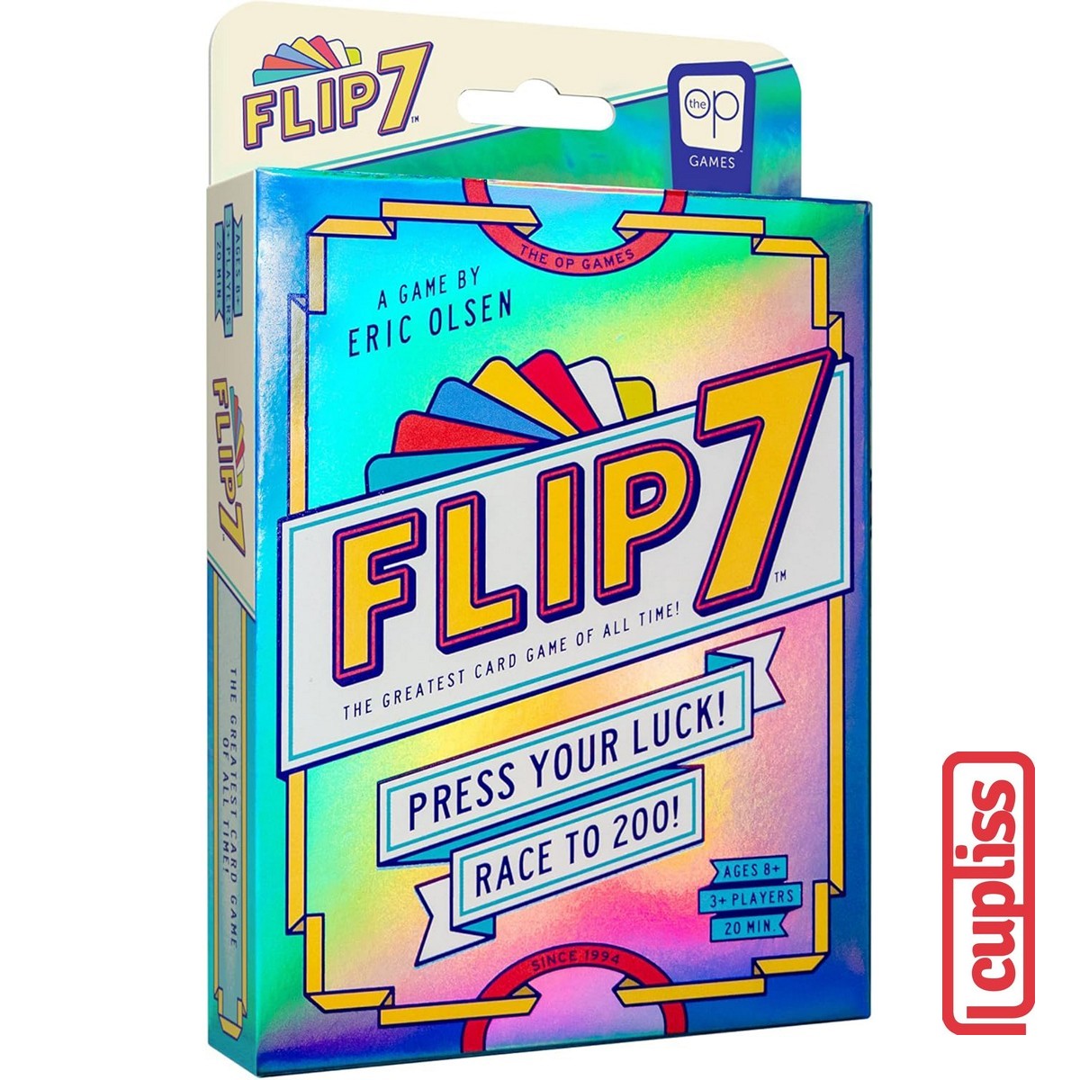 Flip 7 Card Travel Size Board Game The Op Games Original Hobi Indonesia