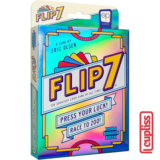 Flip 7 Card Travel Size Board Game The Op Games Original Hobi Indonesia