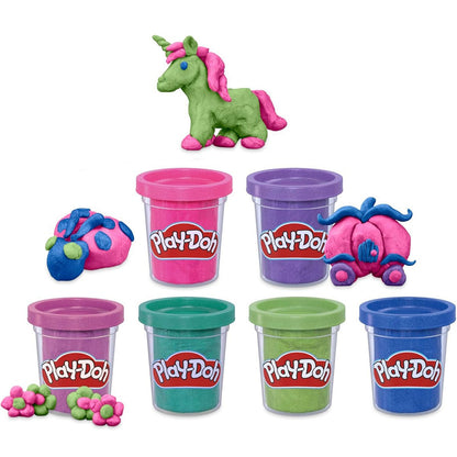 Play Doh Sparkle Collection 6 can Hasbro F9932 Playdoh