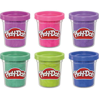 Play Doh Sparkle Collection 6 can Hasbro F9932 Playdoh