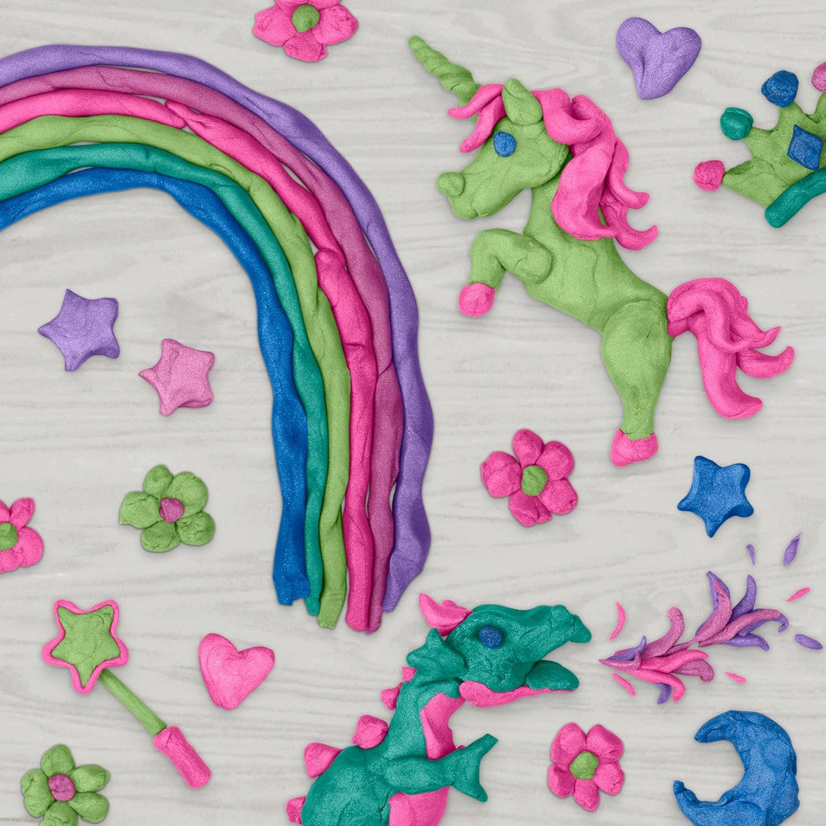 Play Doh Sparkle Collection 6 can Hasbro F9932 Playdoh