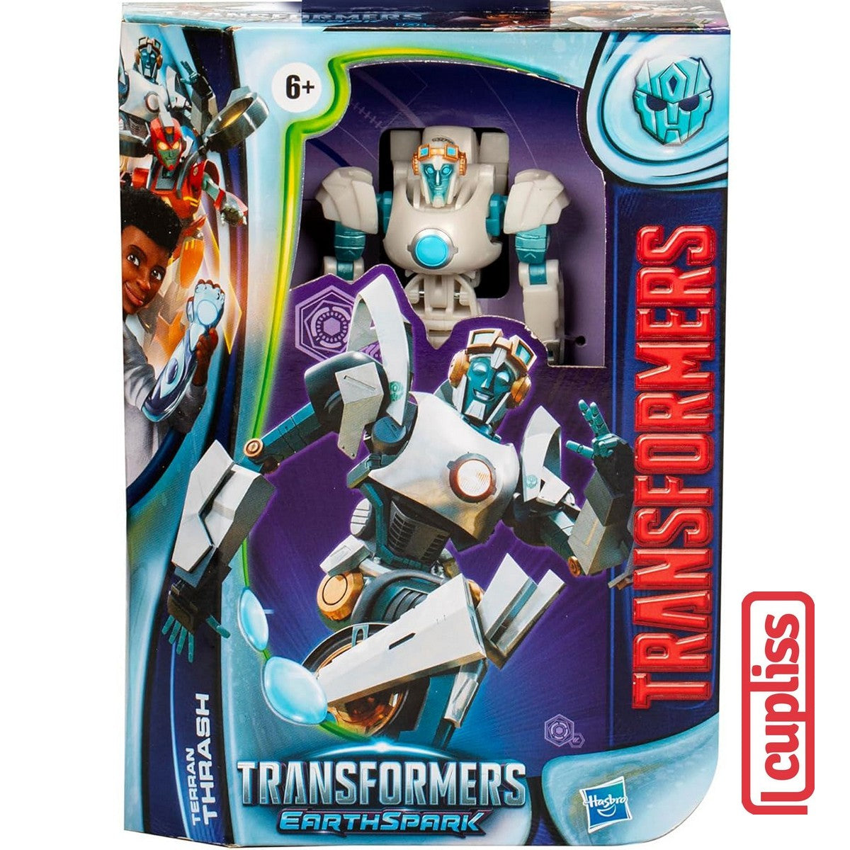 Hasbro Transformers F8669 Thrash Earthspark Deluxe Class Series G0473