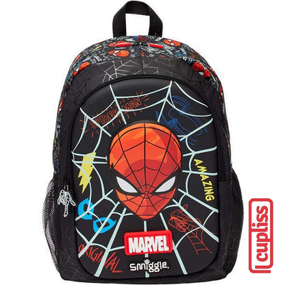 SMIGGLE Backpack Bag 445075 Classic Spider-Man Spidey Tas Ransel Anak