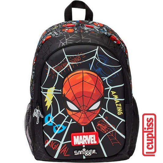 SMIGGLE Backpack Bag 445075 Classic Spider-Man Spidey Tas Ransel Anak