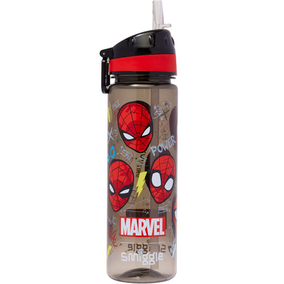 SMIGGLE Drink Bottle 445079 Drink Up Spider-Man Spidey 650ml Botol Minum
