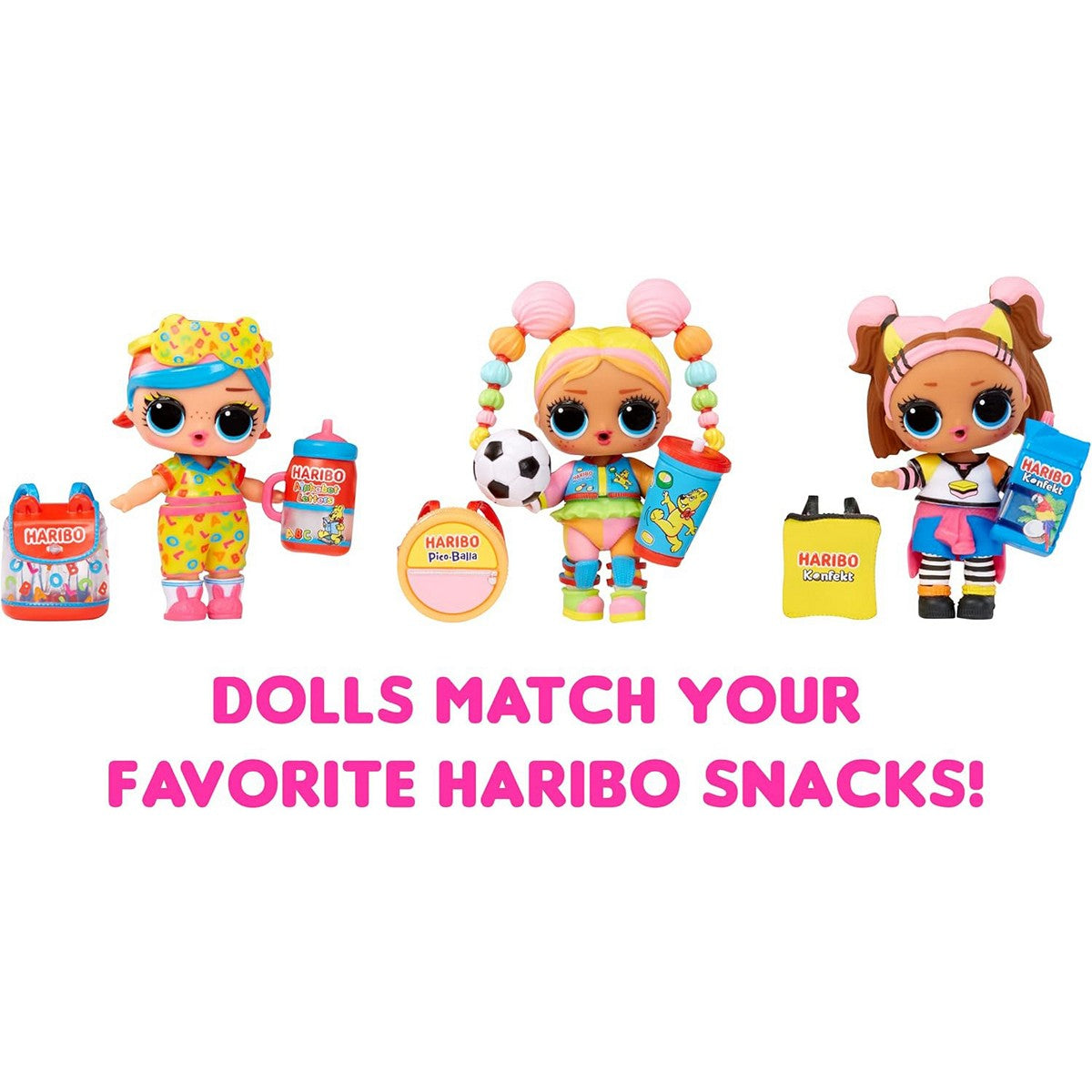 LOL Surprise Haribo Mini Sweets Surprises 119913 Doll Boneka