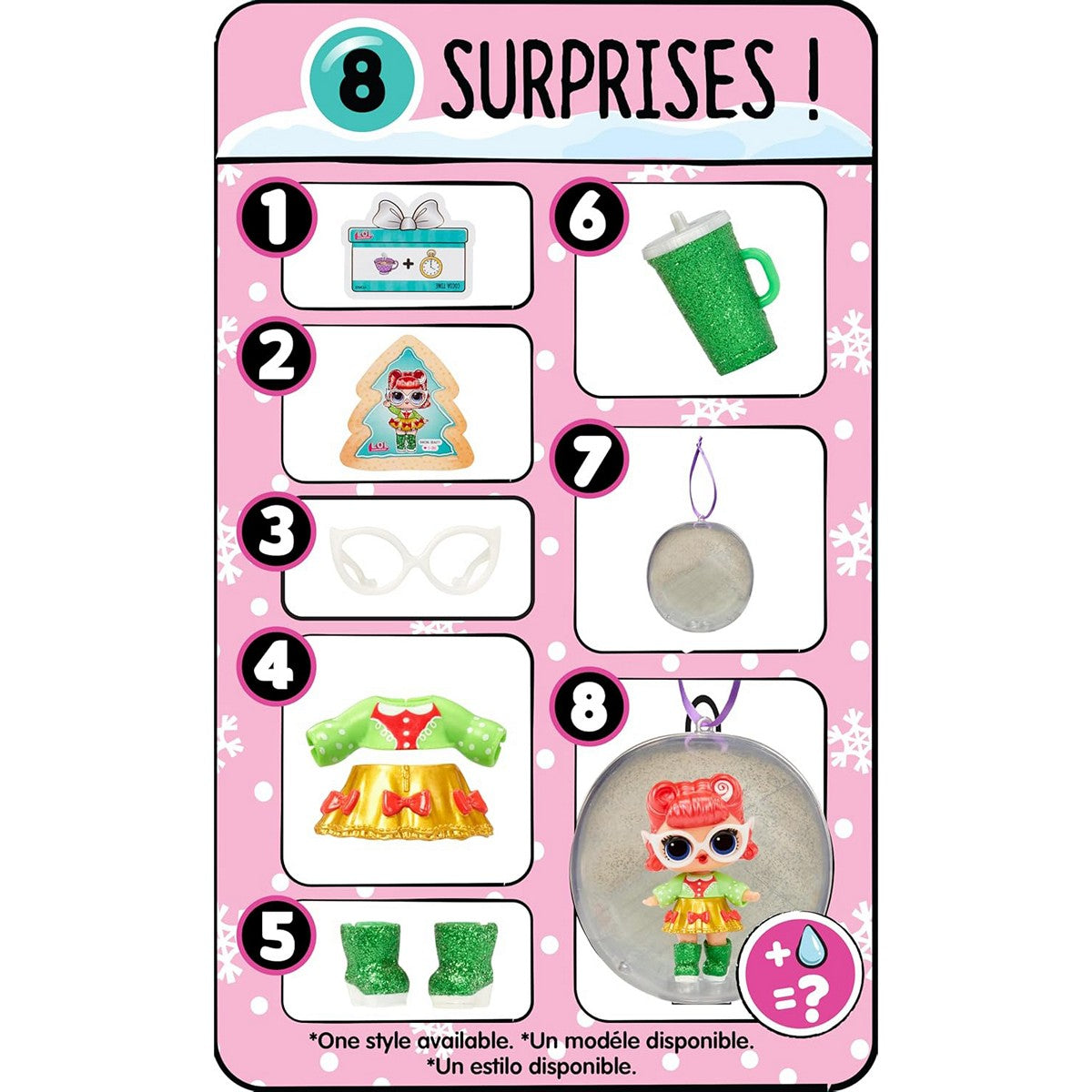 LOL Surprise Holiday Baking Beauty Surprises 593034 Doll Boneka