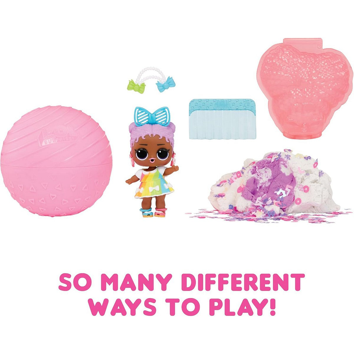 LOL Surprise Squish Sand Magic Hair Tots Surprises 593188 Doll Boneka