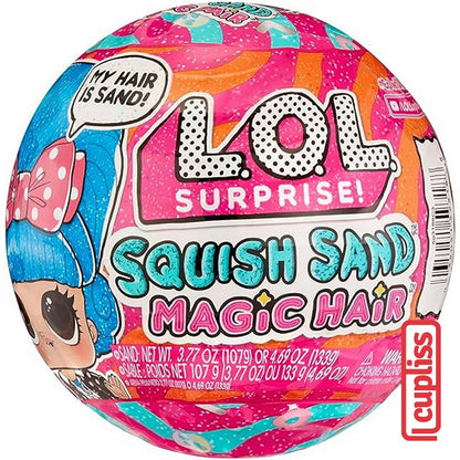LOL Surprise Squish Sand Magic Hair Tots Surprises 593188 Doll Boneka