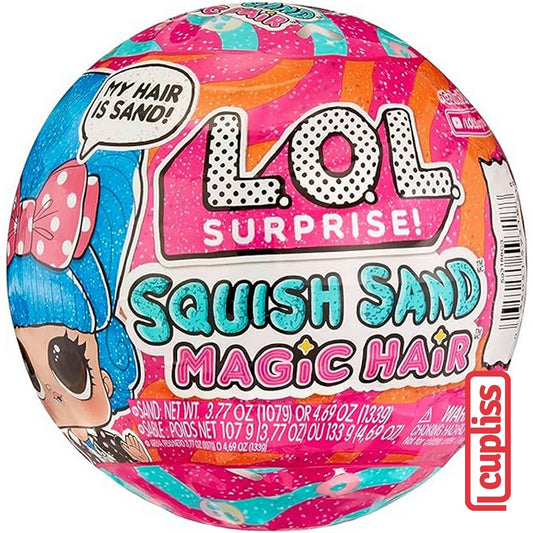 LOL Surprise Squish Sand Magic Hair Tots Surprises 593188 Doll Boneka