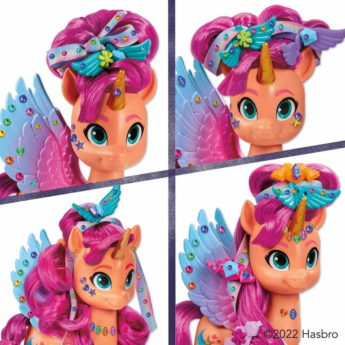 Hasbro My Little Pony F3873 Sunny Starscout Ribbon Hair Style Ponies