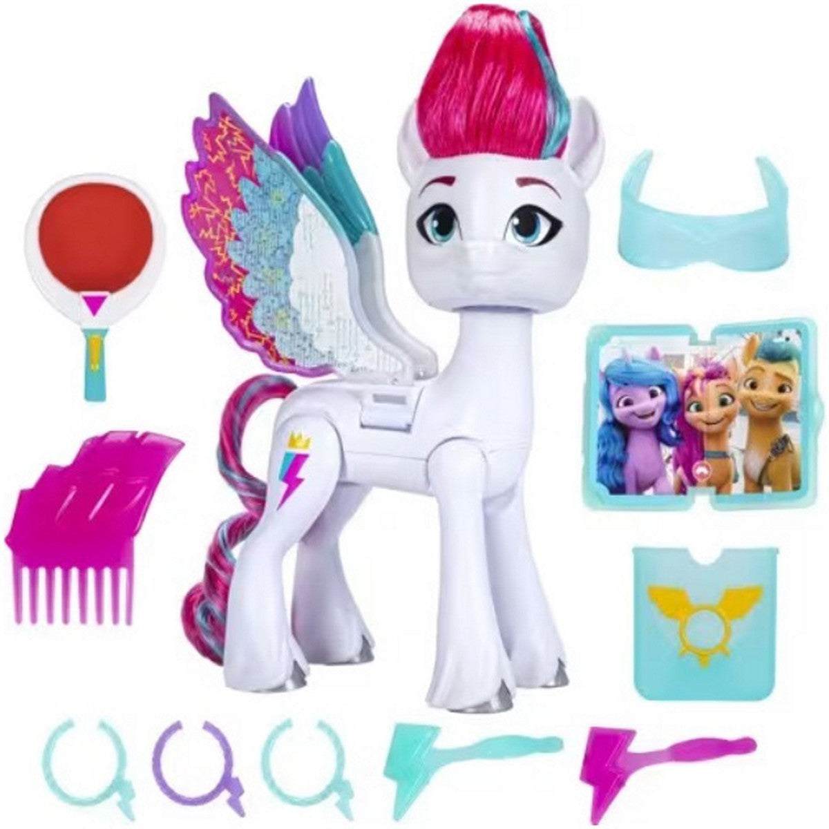 Hasbro My Little Pony F6446 Zipp Storm Wing Ponies F6346